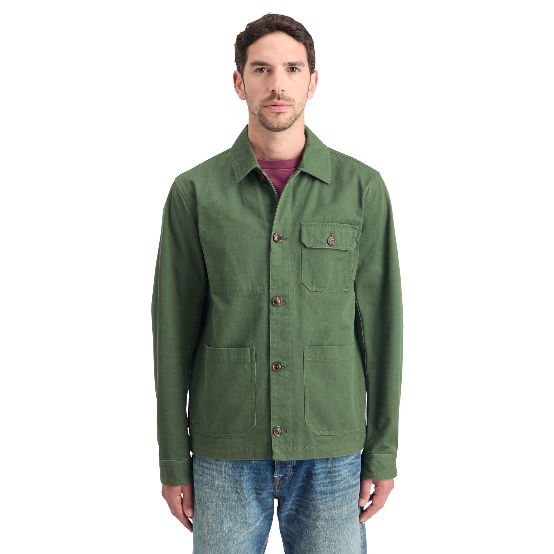 HEAVY TWILL WORKER JACKET-MENS LIGHTWEIGHT COATS & JACKETS-SCOTCH & SODA-JB Evans Fashions & Footwear