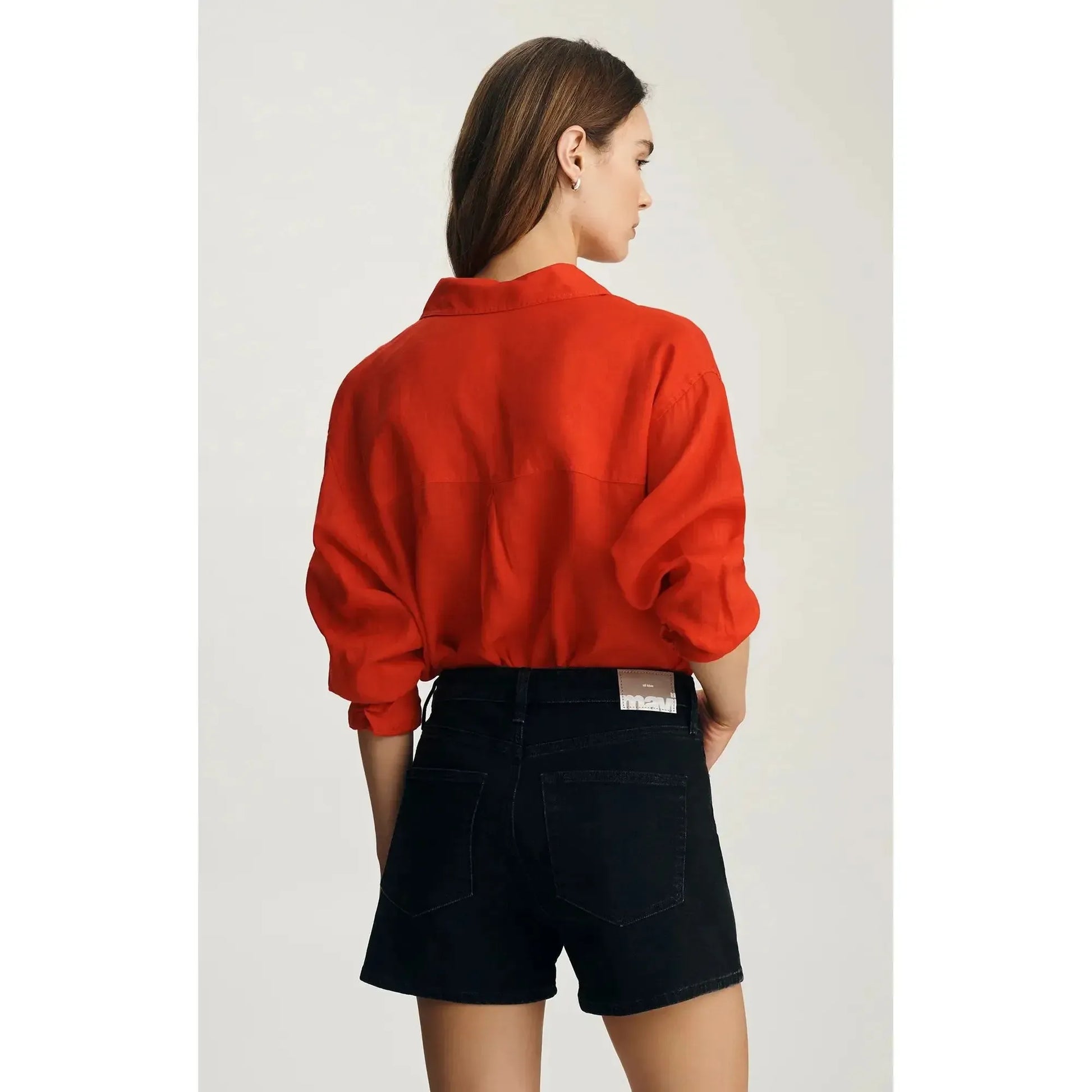 HEIDI BLACK CLASSIC BLUE-LADIES SHORTS-MAVI-JB Evans Fashions & Footwear