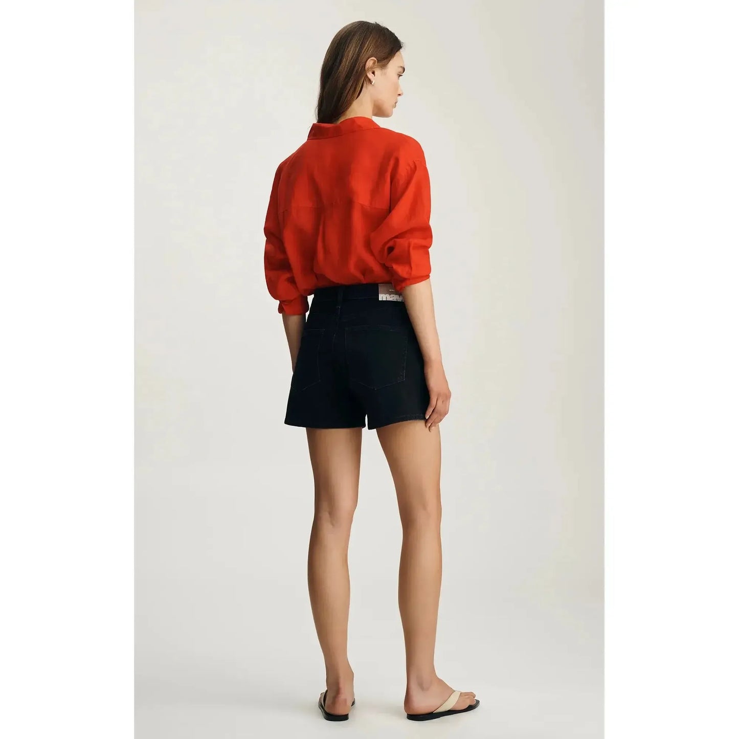 HEIDI BLACK CLASSIC BLUE-LADIES SHORTS-MAVI-JB Evans Fashions & Footwear