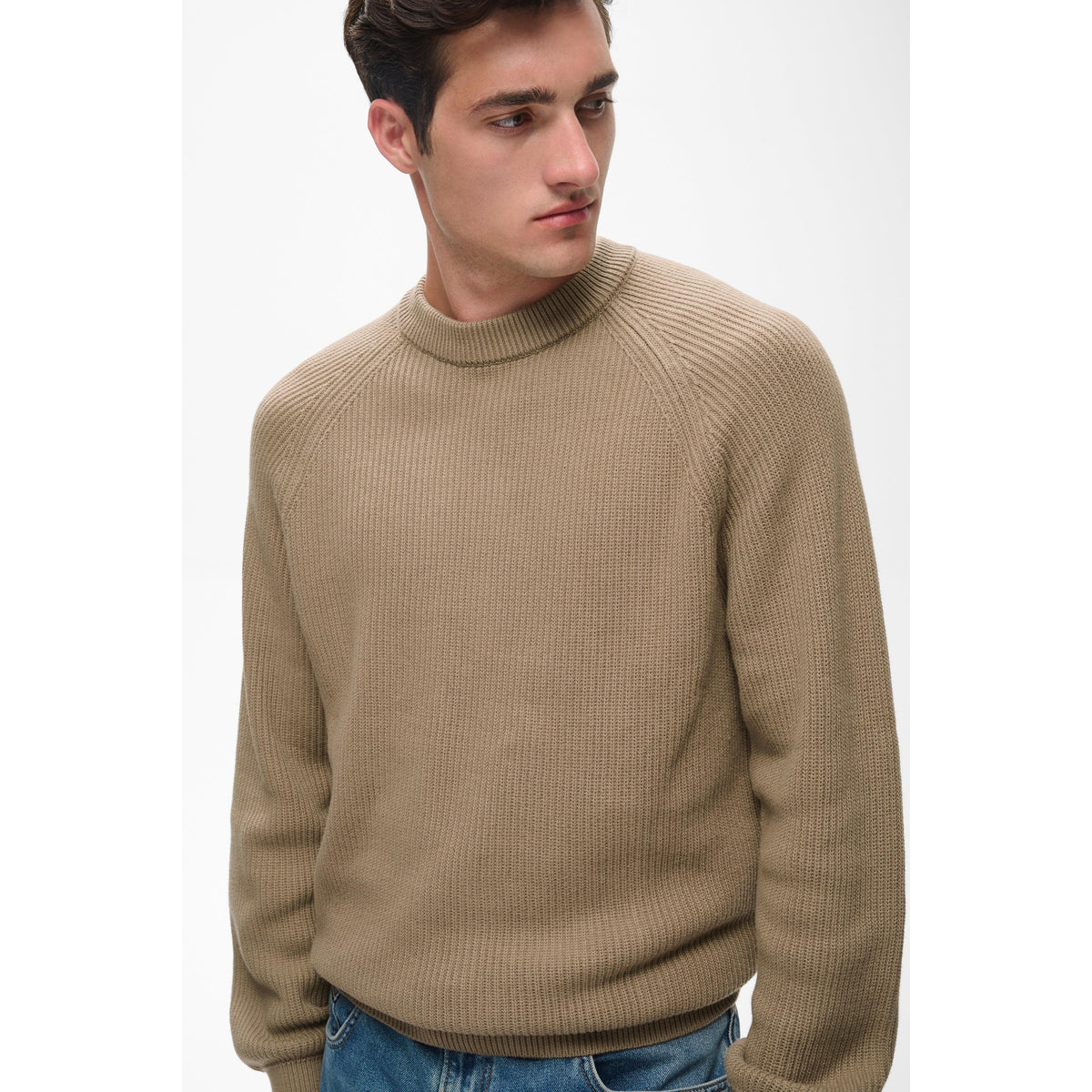 HELLSON RIBBED KNIT-MENS SWEATERS & KNITS-MATINIQUE-JB Evans Fashions & Footwear