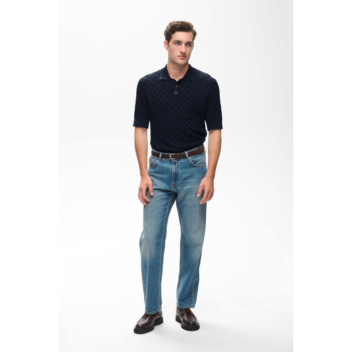 HERITAGE KNIT POLO-MENS T-SHIRTS & POLO'S-MATINIQUE-JB Evans Fashions & Footwear