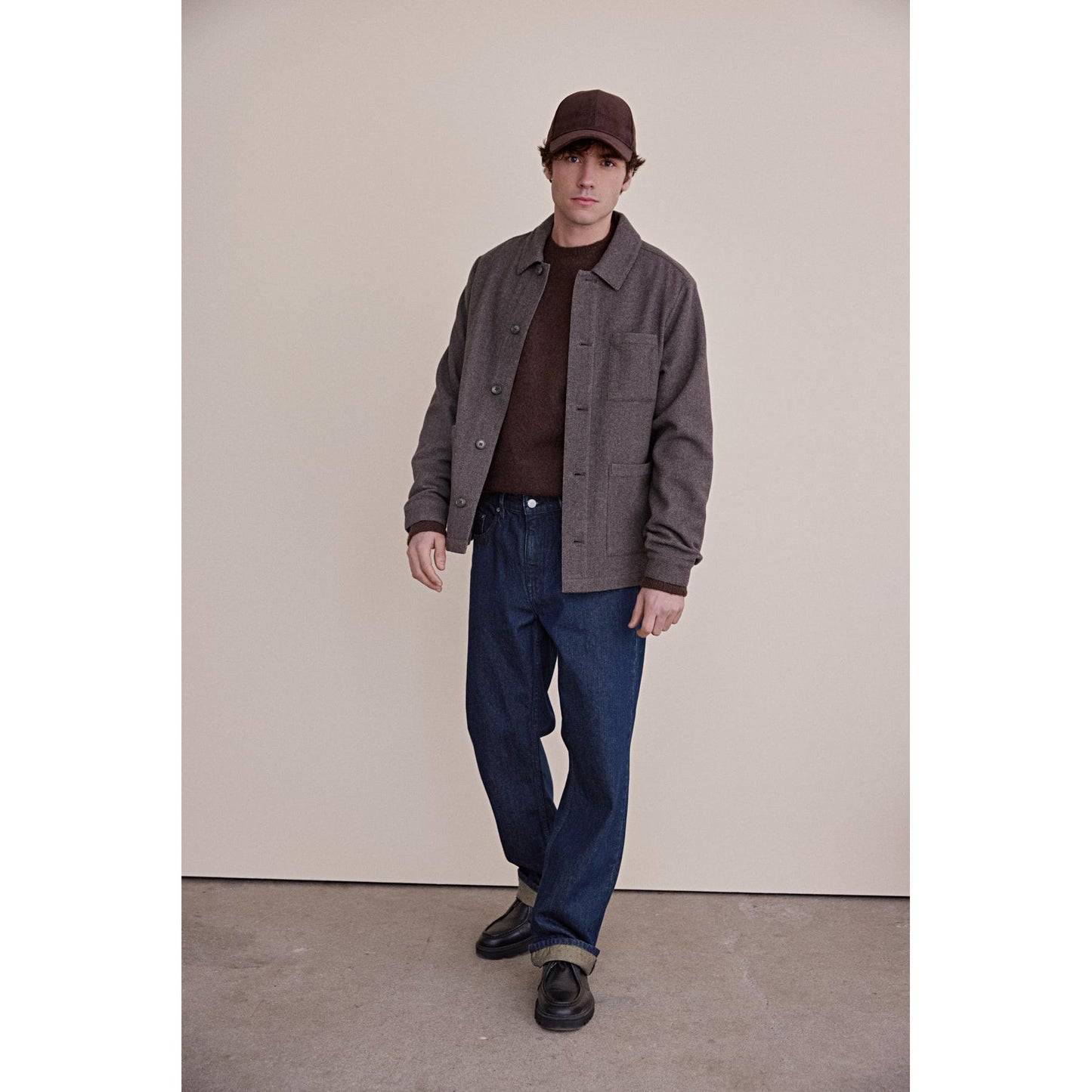 HERRINGBONE JACKET-MENS LIGHTWEIGHT COATS & JACKETS-CASUAL FRIDAY-JB Evans Fashions & Footwear