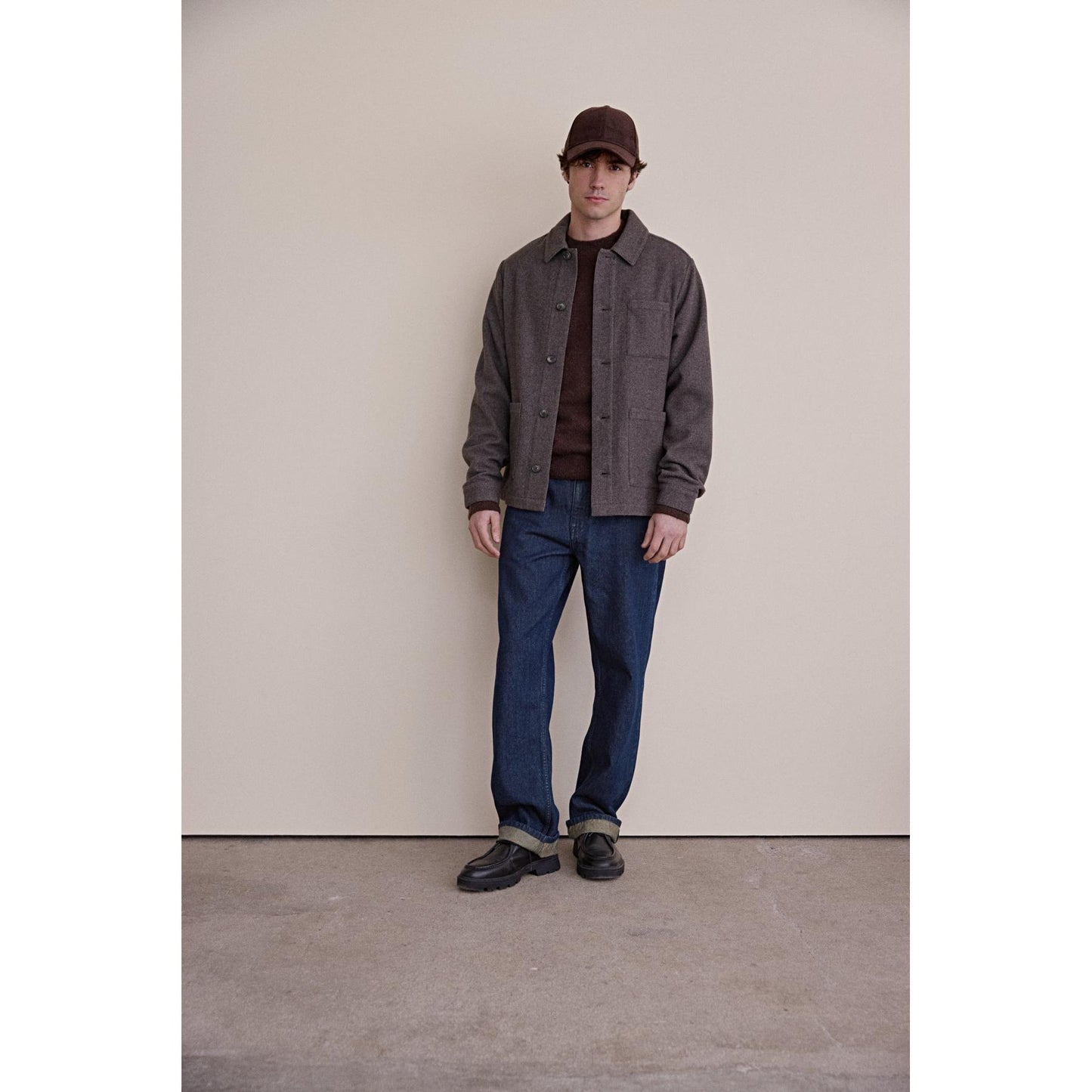 HERRINGBONE JACKET-MENS LIGHTWEIGHT COATS & JACKETS-CASUAL FRIDAY-JB Evans Fashions & Footwear