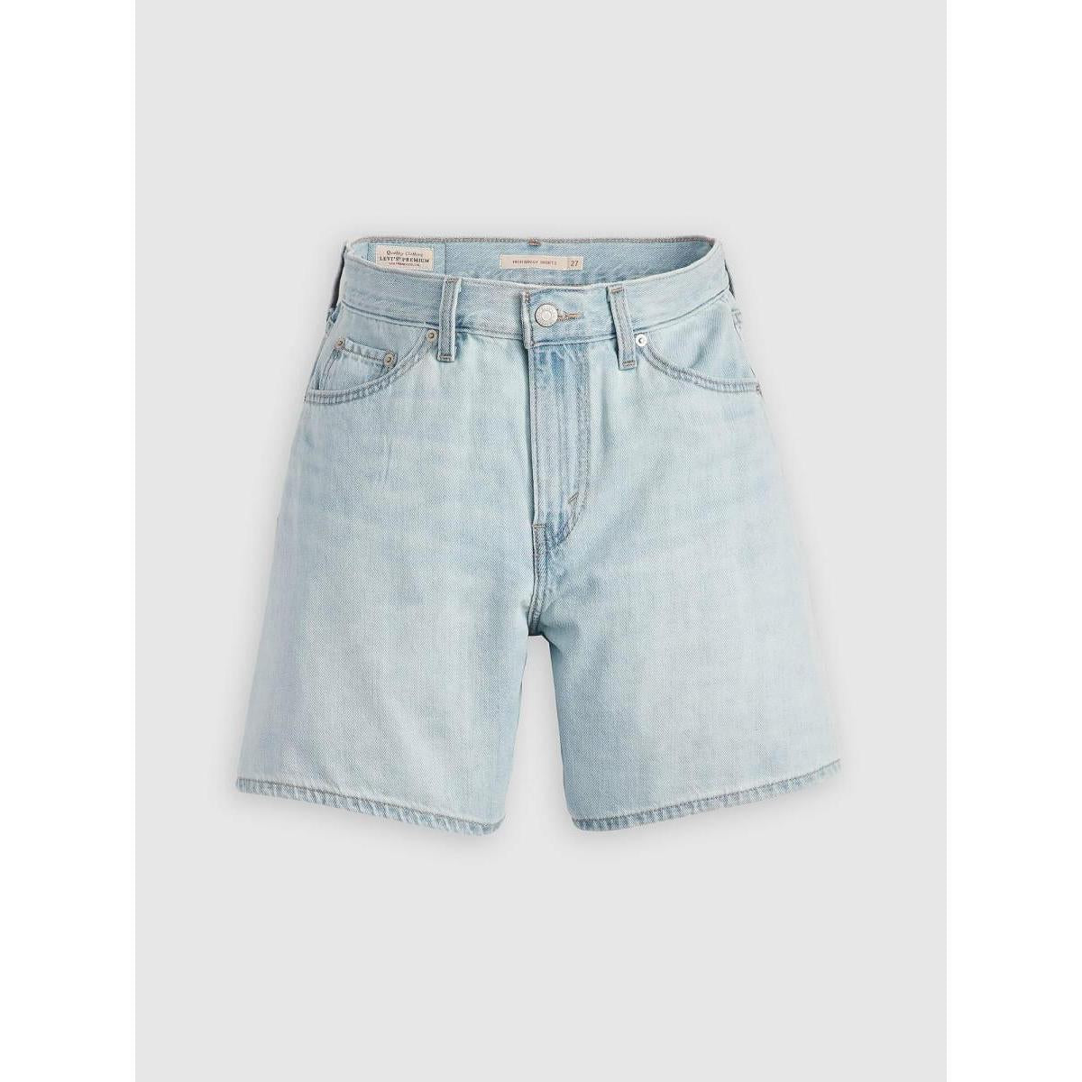 HIGH BAGGY SHORT LUXURY TRIP SHORT-LADIES SHORTS-LEVIS-JB Evans Fashions & Footwear