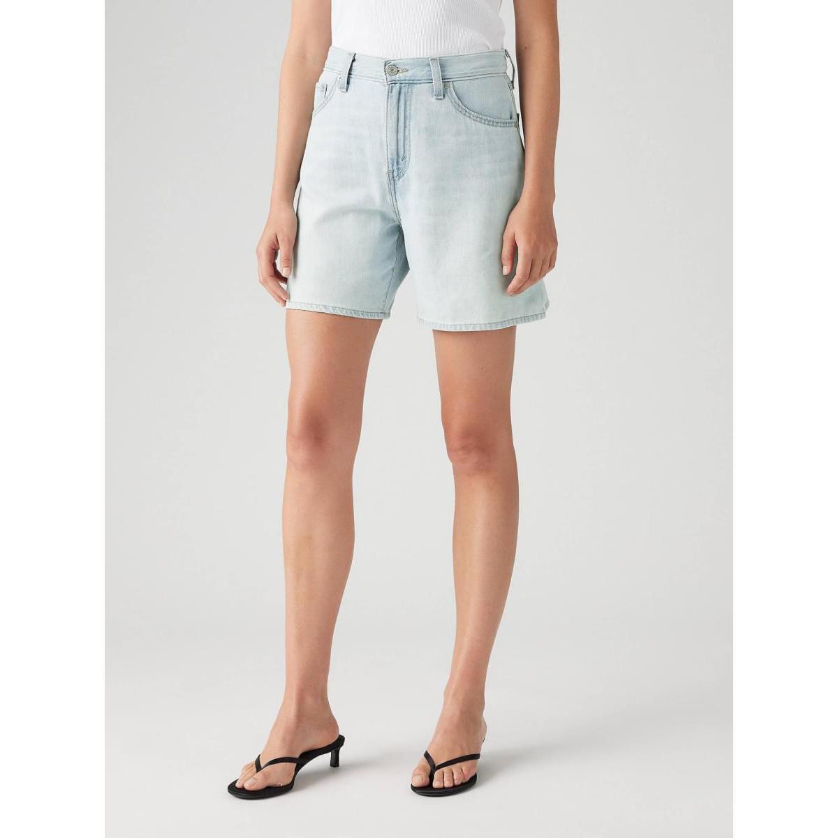 HIGH BAGGY SHORT LUXURY TRIP SHORT-LADIES SHORTS-LEVIS-JB Evans Fashions & Footwear