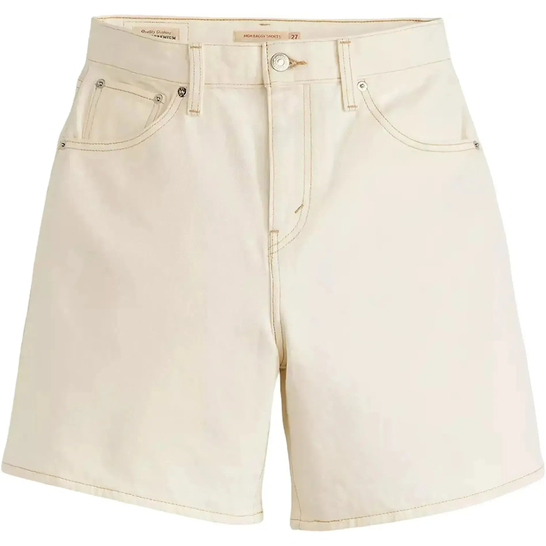 HIGH BAGGY SHORT SNOWING IN LA-LADIES SHORTS-LEVIS-JB Evans Fashions & Footwear