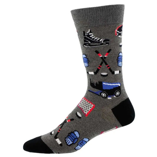 HOCKEY GEAR-MNC3209-CHH-REGCHARC-MENS SOCKS-SOCK SMITH-JB Evans Fashions & Footwear