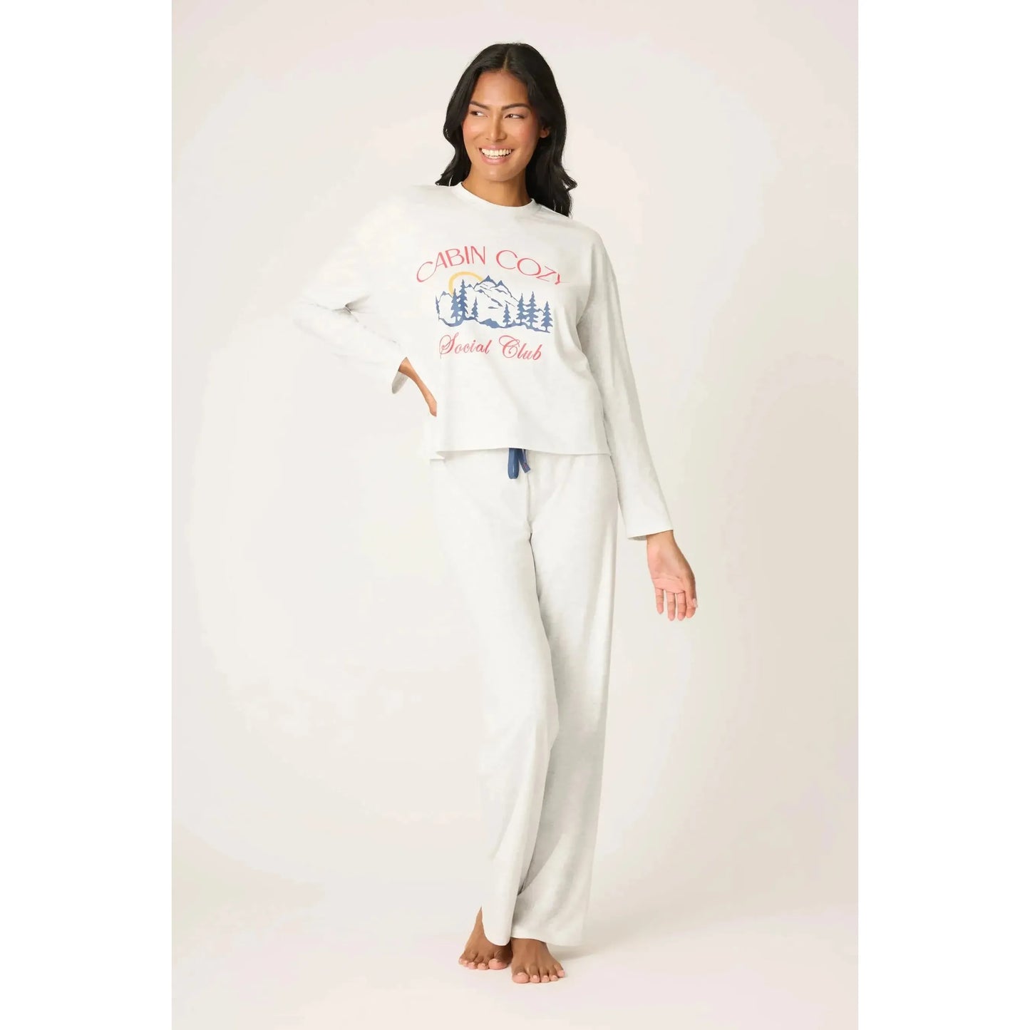 HOLIDAY SOFTEE PJ SET "CABIN COZY"-LADIES LOUNGE & SLEEPWEAR-PJ SALVAGE-JB Evans Fashions & Footwear