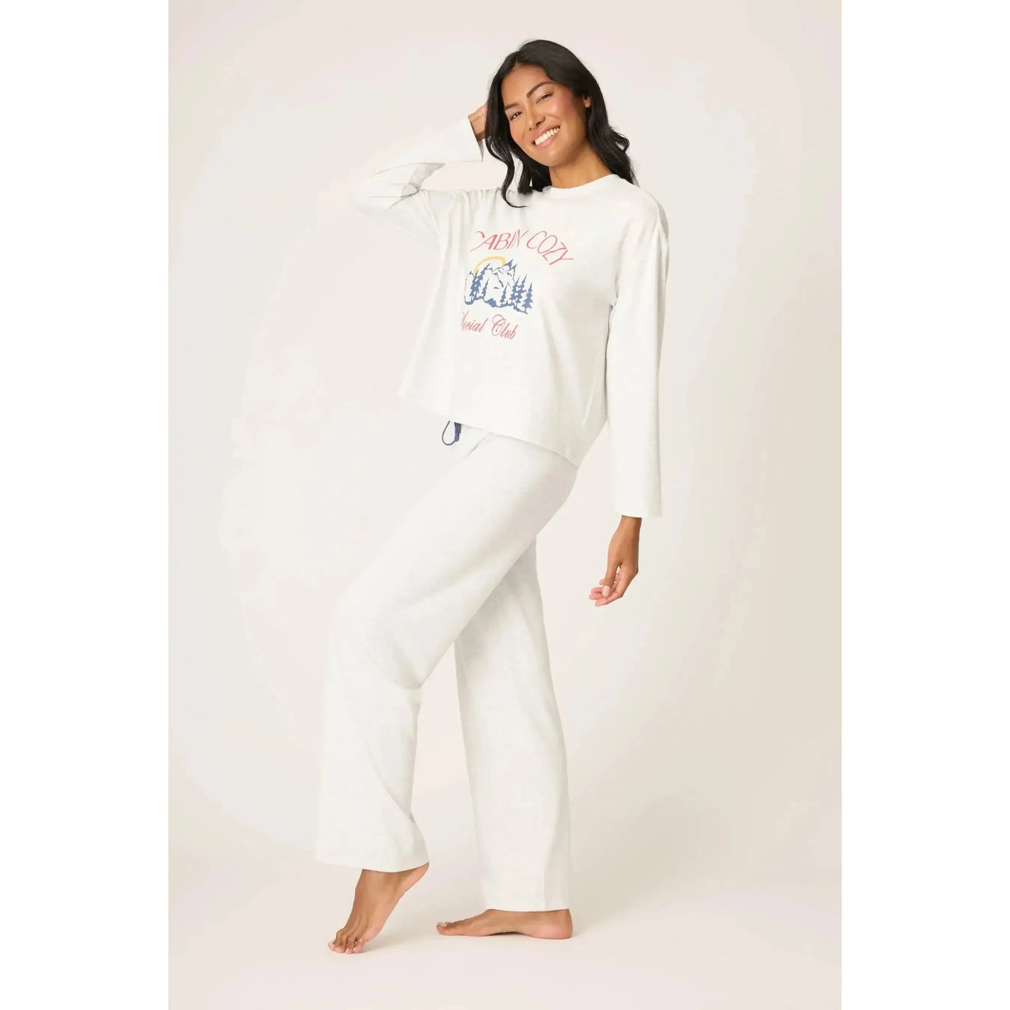 HOLIDAY SOFTEE PJ SET "CABIN COZY"-LADIES LOUNGE & SLEEPWEAR-PJ SALVAGE-JB Evans Fashions & Footwear