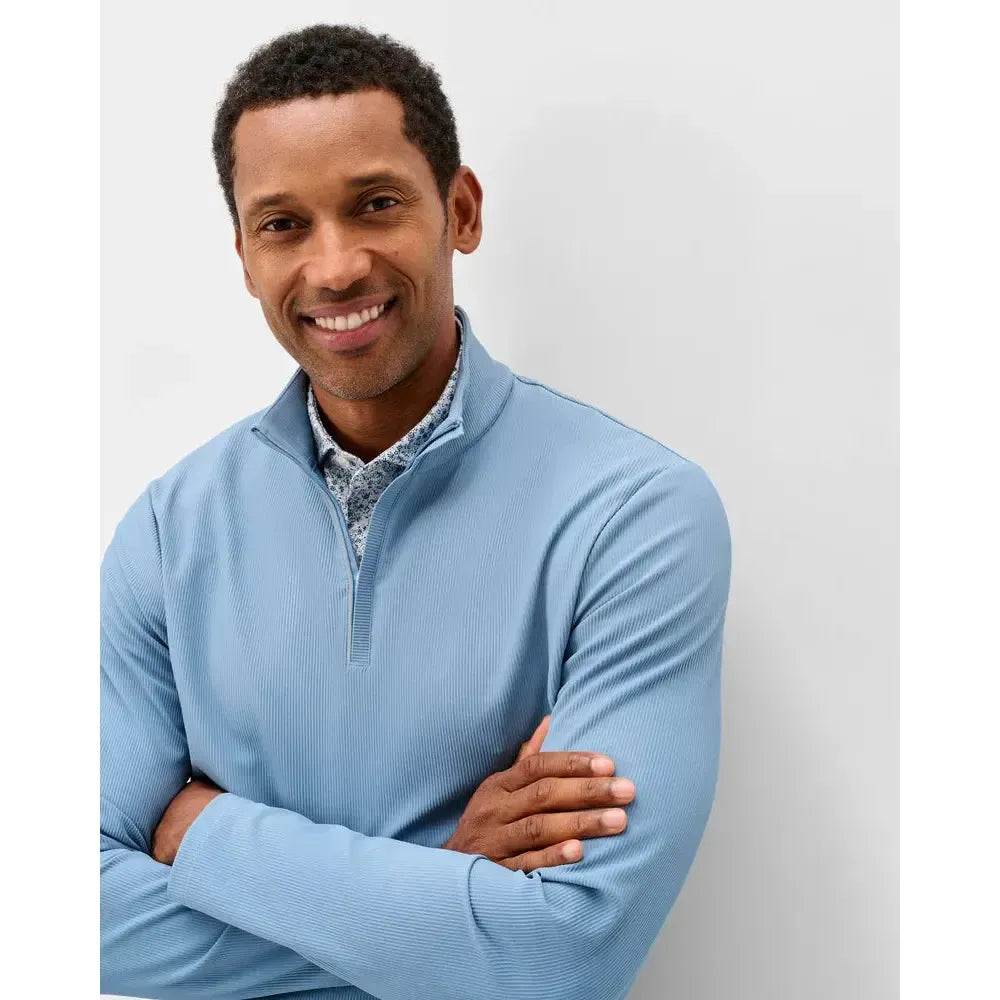 HOPPIN 1/4 ZIP-MENS SWEATERS & KNITS-JOHNNIE-O-JB Evans Fashions & Footwear