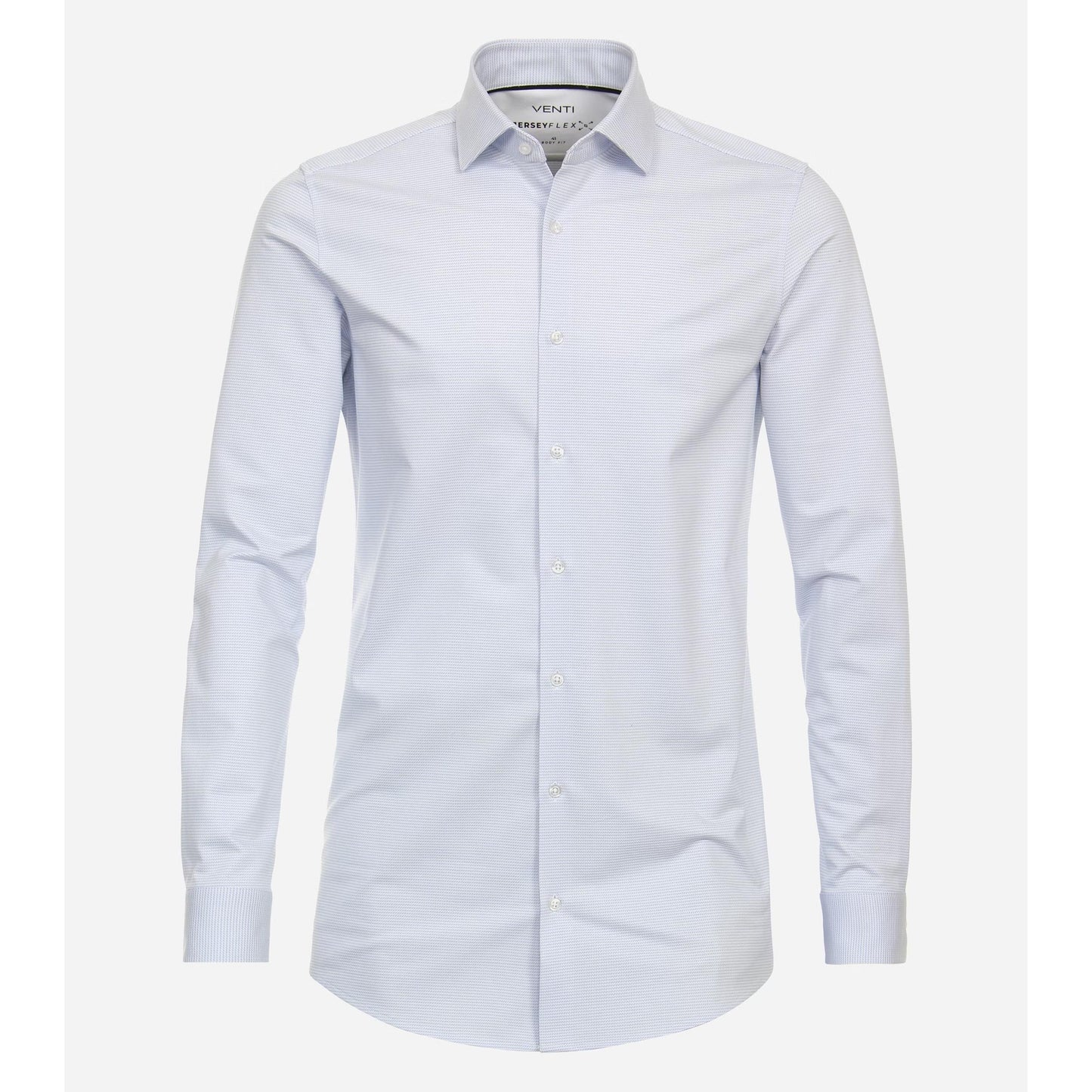 HORIZONTAL STRIPE BODY FIT HYPERFLEX-MENS DRESS SHIRTS-VENTI-JB Evans Fashions & Footwear