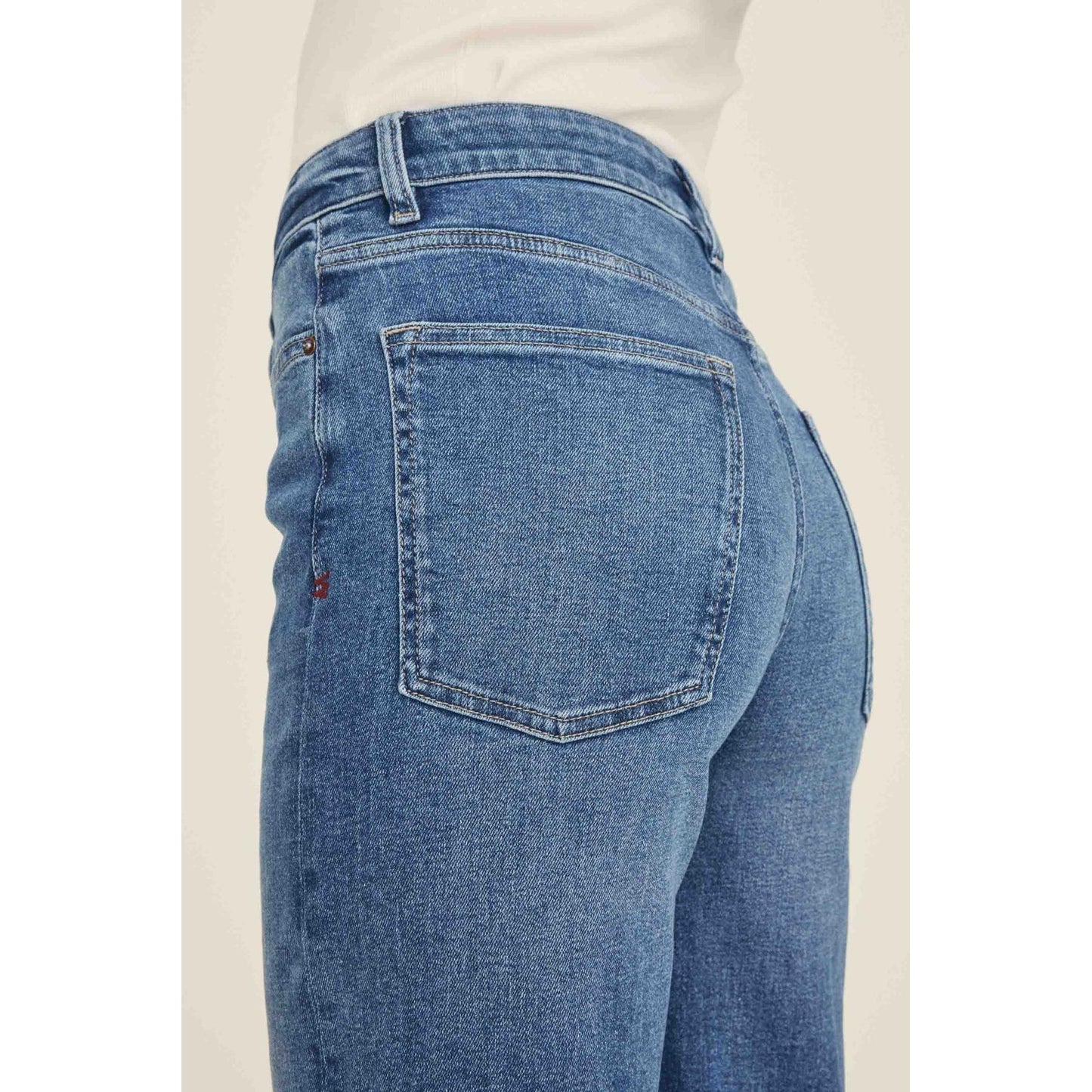 ICN CROPPED WIDE LEG-LADIES DENIM-WARP & WEFT-JB Evans Fashions & Footwear
