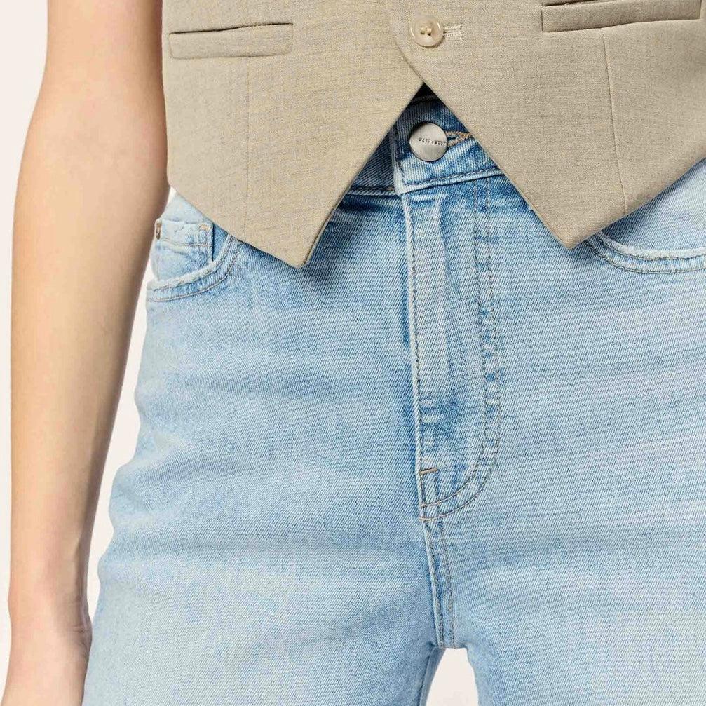 ICN CROPPED WIDE LEG LAST SUMMER-LADIES DENIM-WARP & WEFT-JB Evans Fashions & Footwear