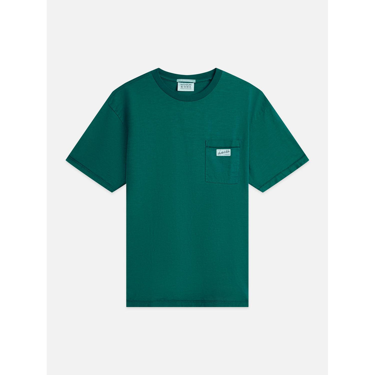 ICONS GARMENT-DYE RELAXED FIT TEE-MENS T-SHIRTS & POLO'S-SCOTCH & SODA-JB Evans Fashions & Footwear
