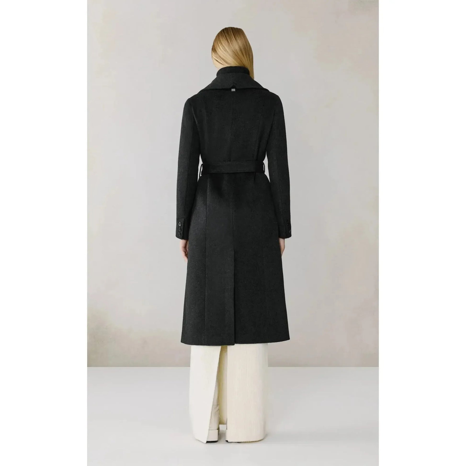 ILANA WOOL BELTED COAT-LADIES LIGHTWEIGHT COATS & JACKETS-SOIA & KYO-JB Evans Fashions & Footwear