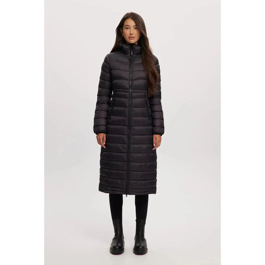 IVY LONG LENGTH PUFFER-LADIES OUTERWEAR-NOIZE-JB Evans Fashions & Footwear