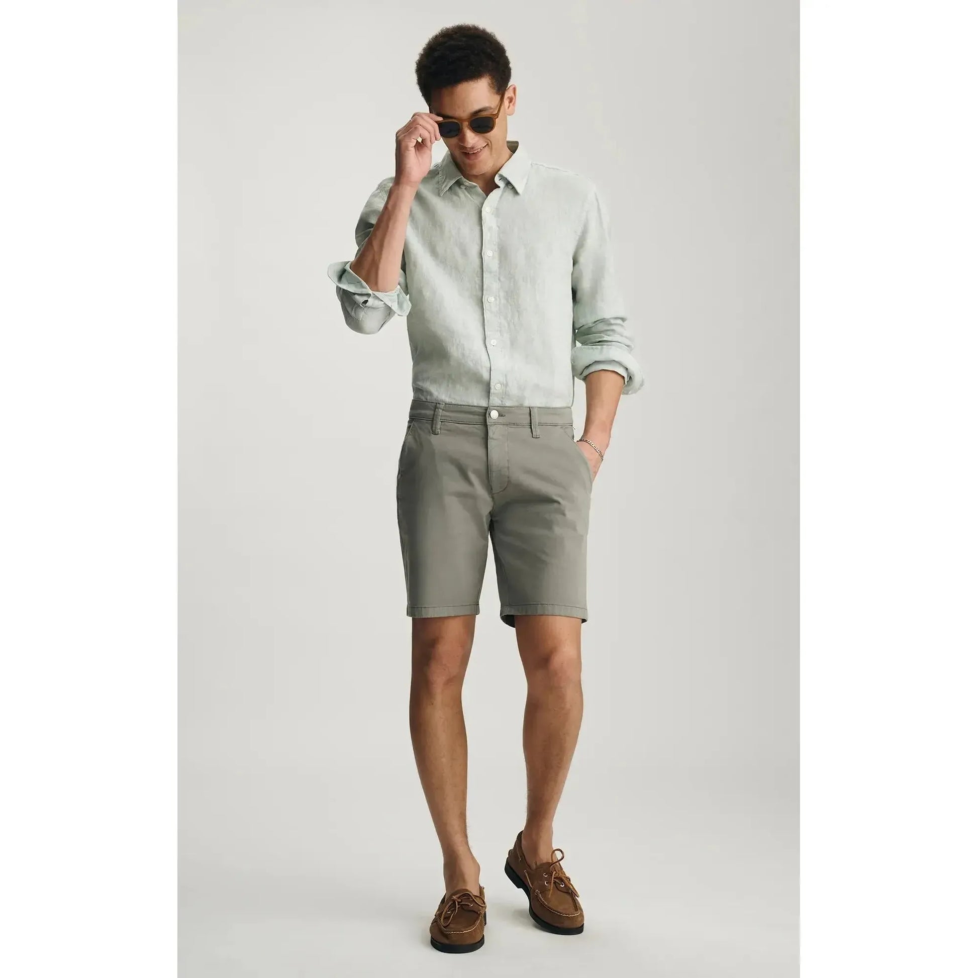 JACOB 9" BASIL TWILL-MENS SHORTS & SWIM-MAVI-JB Evans Fashions & Footwear