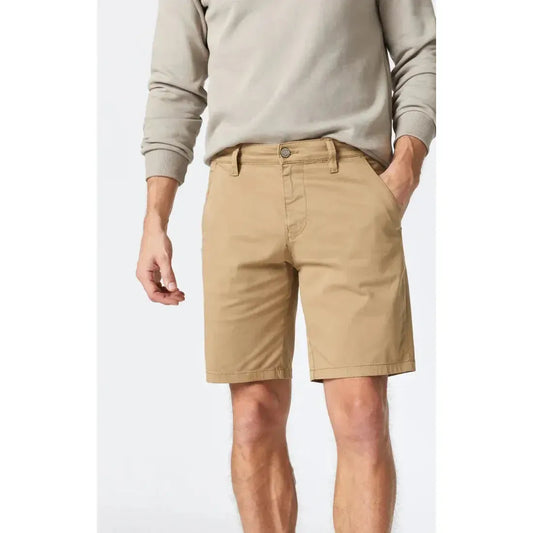 JACOB 9" BRITISH KHAKI TWILL-MENS SHORTS & SWIM-MAVI-JB Evans Fashions & Footwear