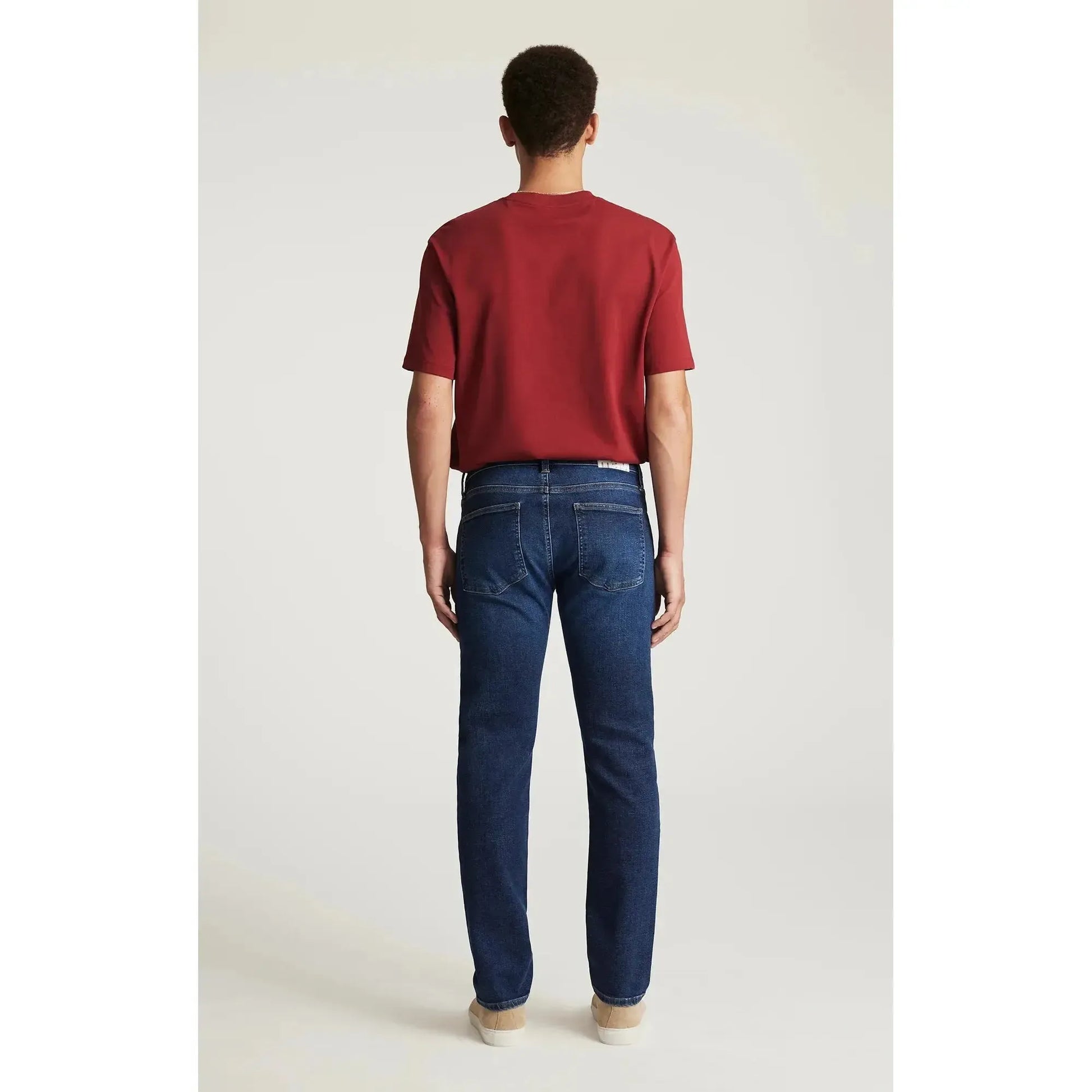 JAKE DARK BRUSHED CLASSIC VINTAGE-MENS DENIM-MAVI-JB Evans Fashions & Footwear