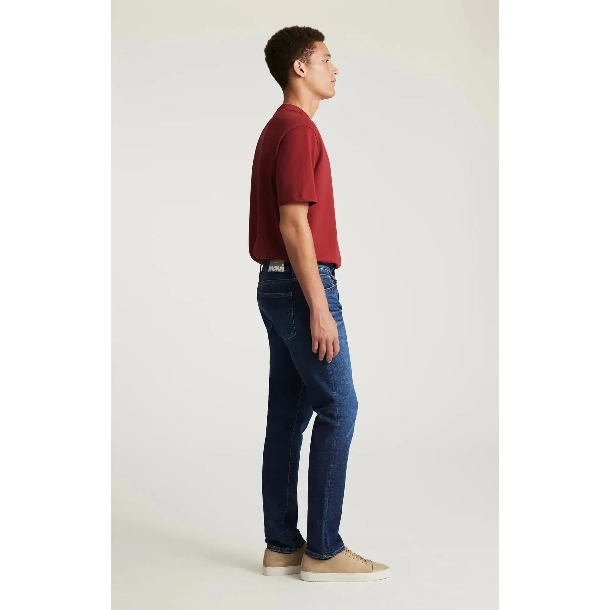 JAKE DARK BRUSHED CLASSIC VINTAGE-MENS DENIM-MAVI-JB Evans Fashions & Footwear