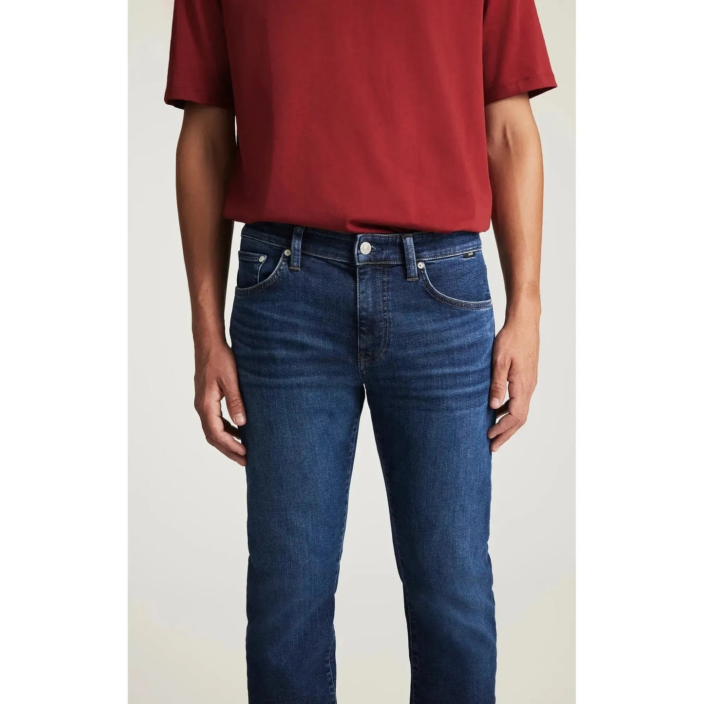 JAKE DARK BRUSHED CLASSIC VINTAGE-MENS DENIM-MAVI-JB Evans Fashions & Footwear