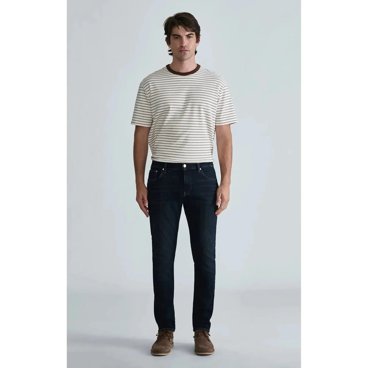 JAKE DARK BRUSHED CLASSIC VINTAGE-MENS DENIM-MAVI-JB Evans Fashions & Footwear