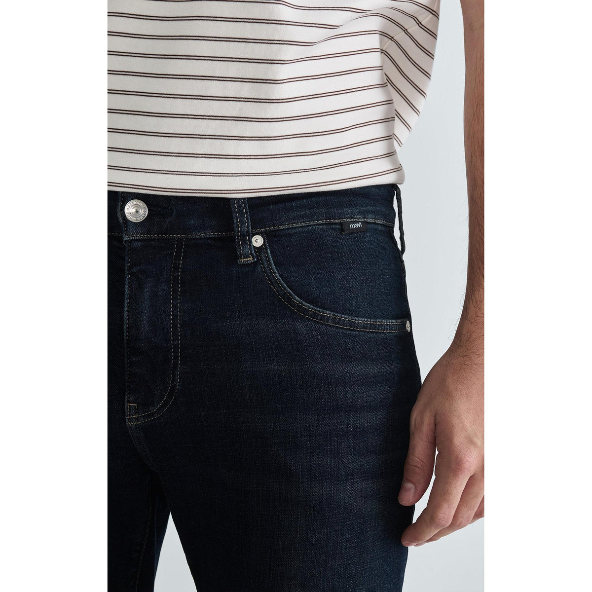 JAKE DARK BRUSHED CLASSIC VINTAGE-MENS DENIM-MAVI-JB Evans Fashions & Footwear