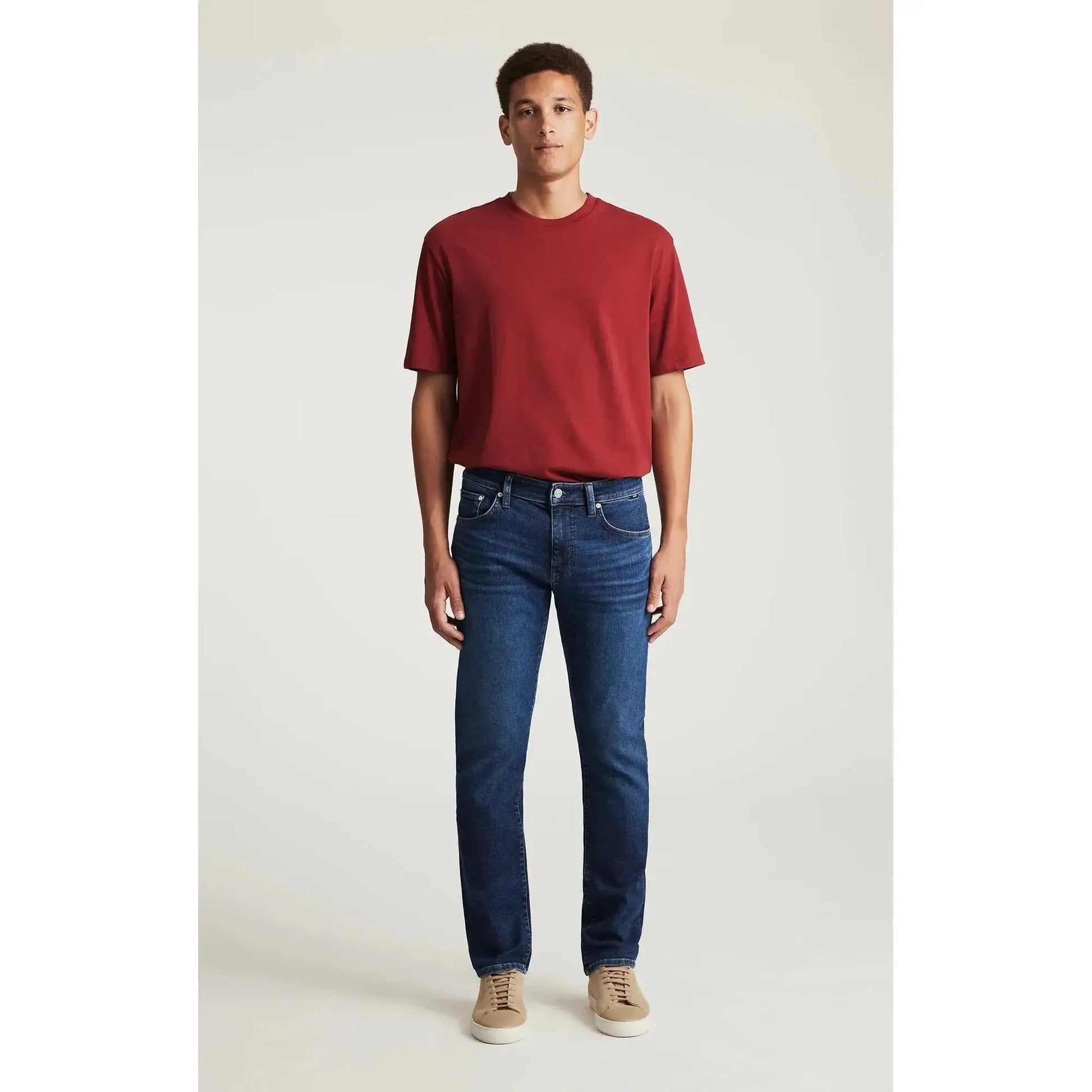 JAKE DARK BRUSHED CLASSIC VINTAGE-MENS DENIM-MAVI-JB Evans Fashions & Footwear