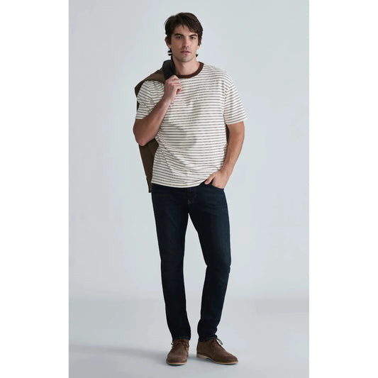JAKE DARK BRUSHED CLASSIC VINTAGE-MENS DENIM-MAVI-JB Evans Fashions & Footwear