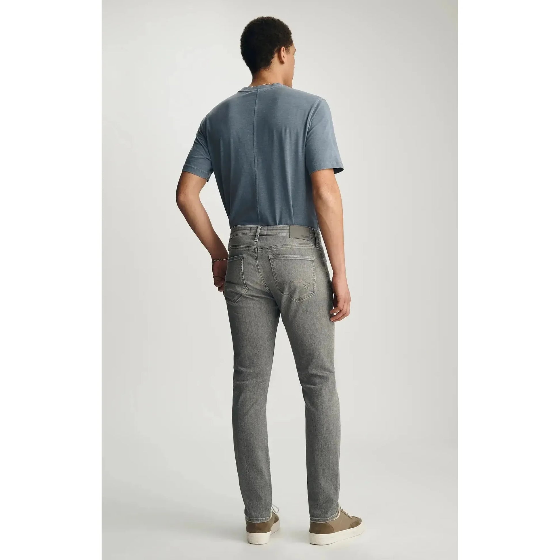 JAKE GREY BRUSHED FEATHER BLUE-MENS DENIM-MAVI-JB Evans Fashions & Footwear