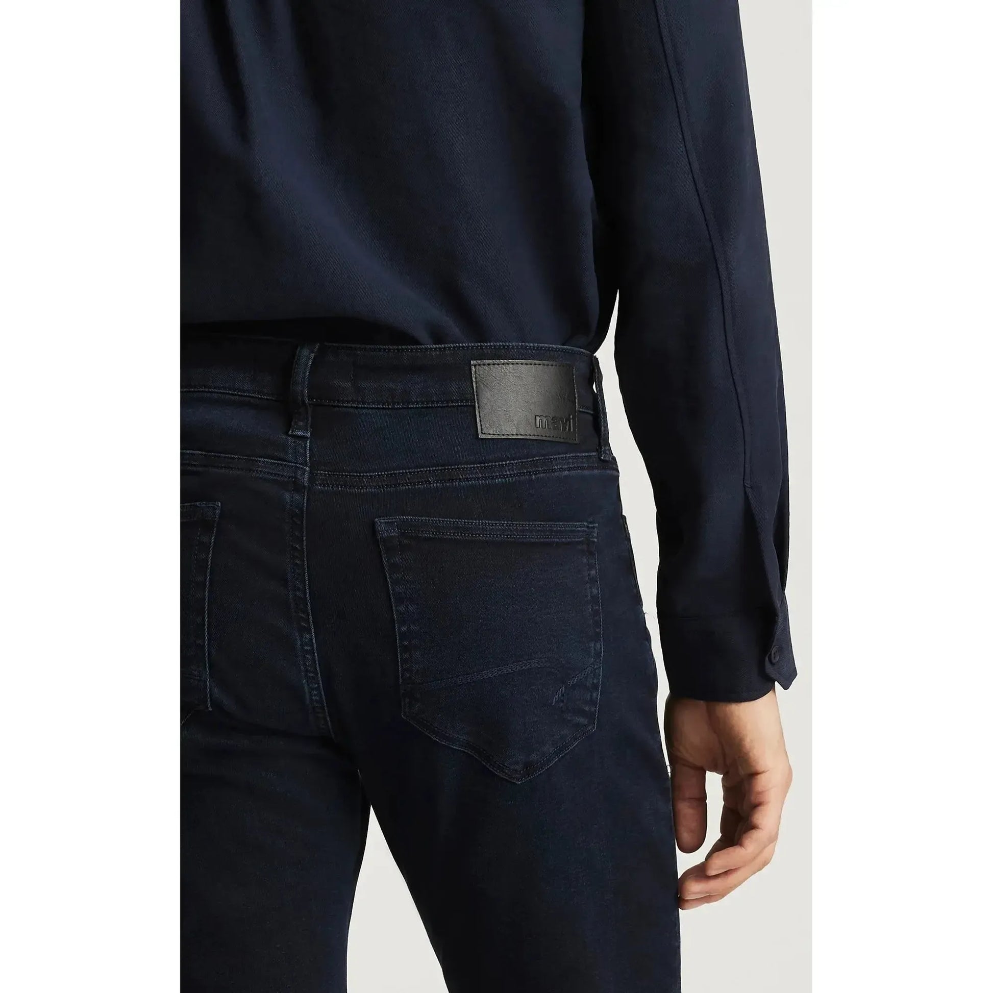 JAKE INK BRUSHED SUPERMOVE-MENS DENIM-MAVI-JB Evans Fashions & Footwear