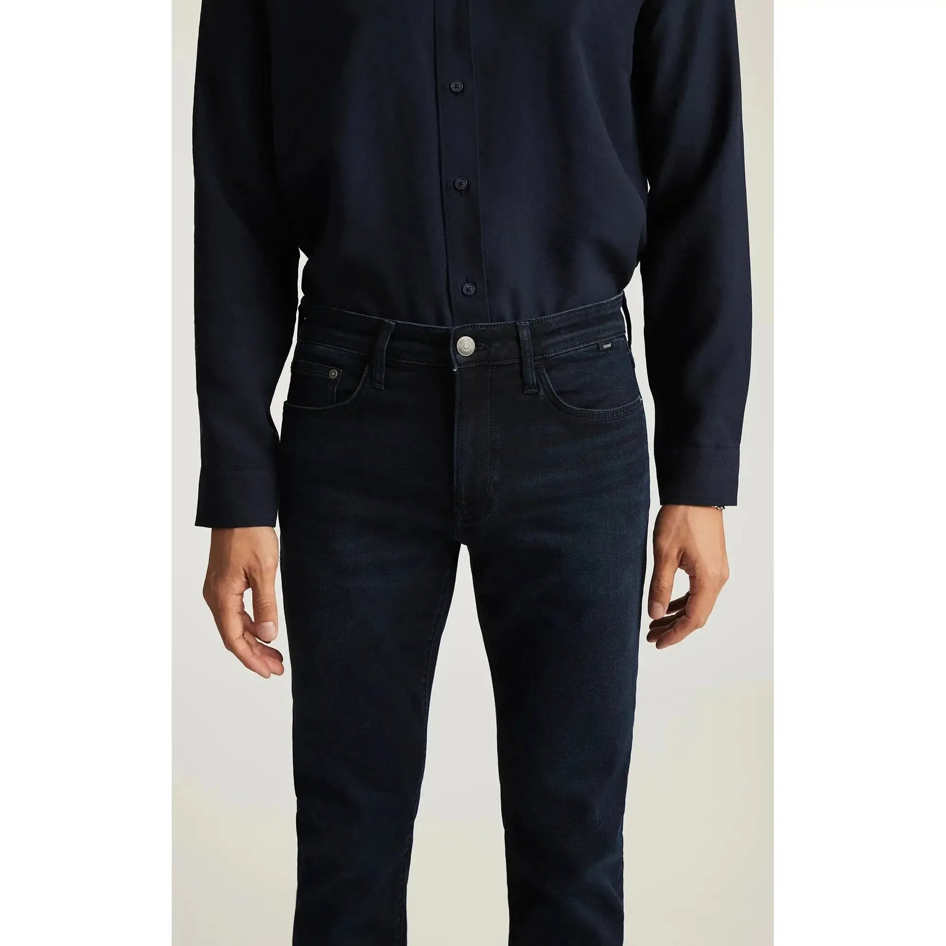 JAKE INK BRUSHED SUPERMOVE-MENS DENIM-MAVI-JB Evans Fashions & Footwear