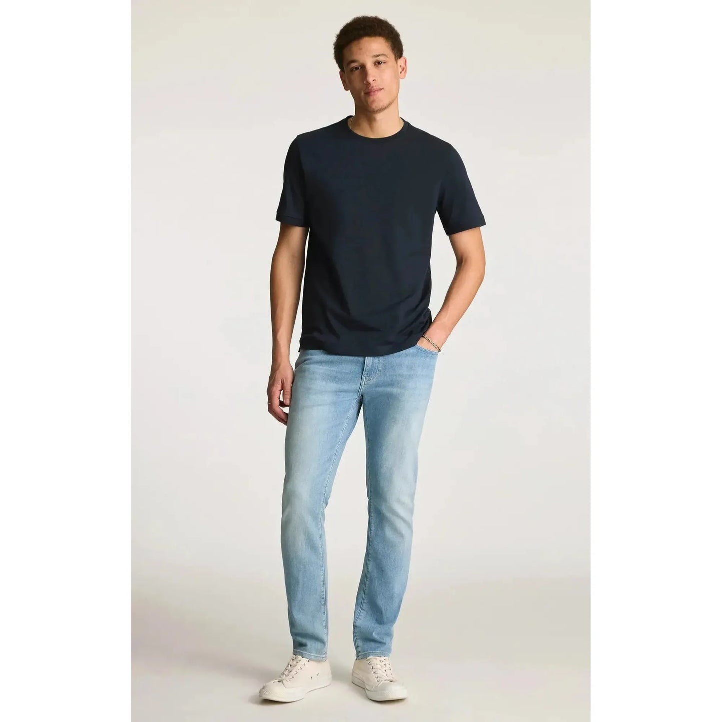JAKE LT FOGGY FEATHER BLUE-MENS DENIM-MAVI-JB Evans Fashions & Footwear