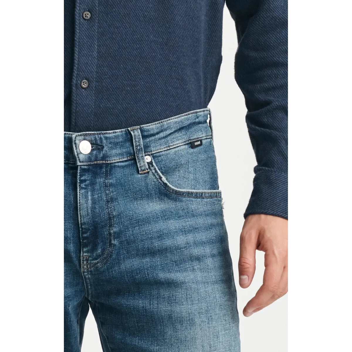 JAKE MID USED CLASSIC VINTAGE-MENS DENIM-MAVI-JB Evans Fashions & Footwear