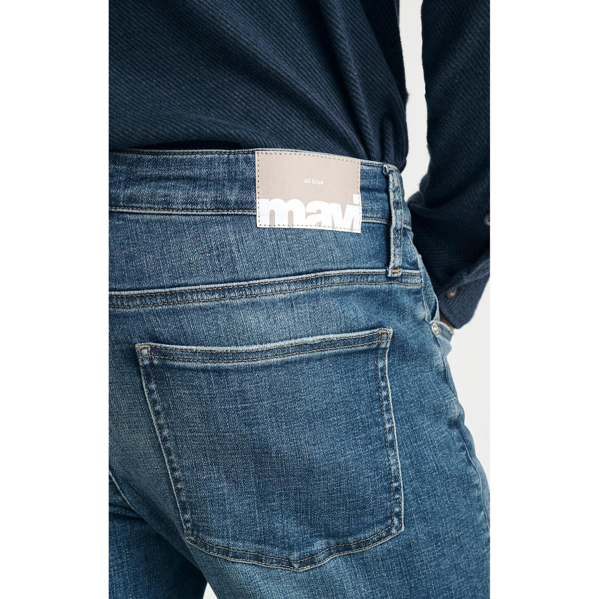 JAKE MID USED CLASSIC VINTAGE-MENS DENIM-MAVI-JB Evans Fashions & Footwear