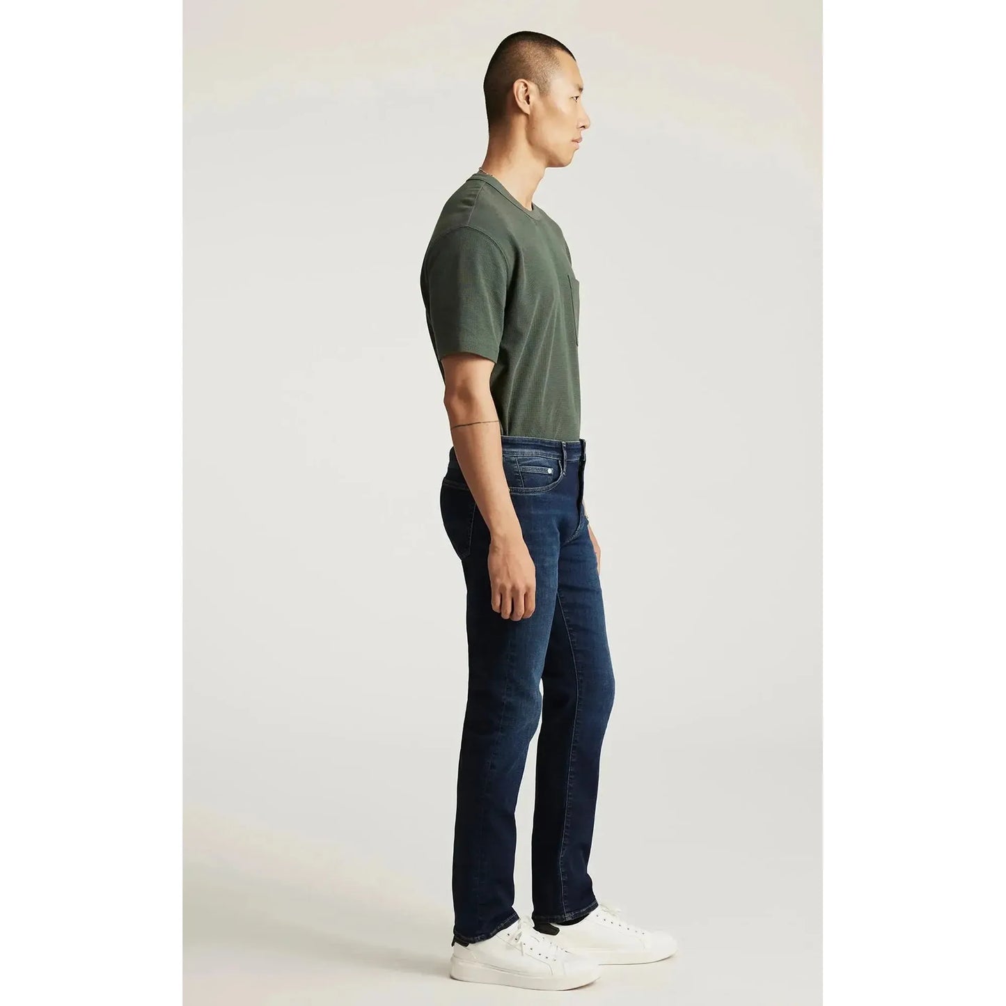 JAKE MIDNIGHT BRUSHED FEATHER BLUE-MENS DENIM-MAVI-JB Evans Fashions & Footwear