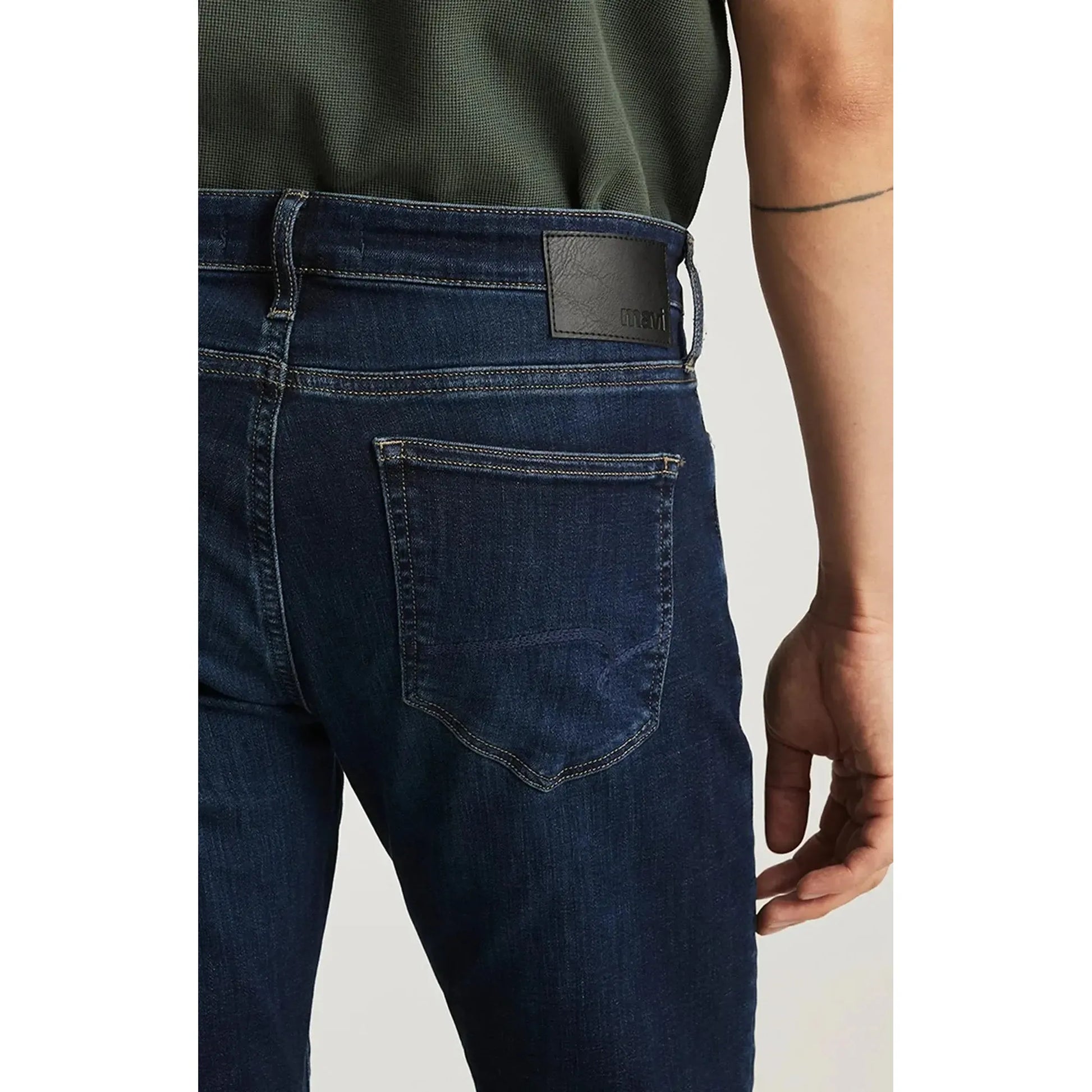 JAKE MIDNIGHT BRUSHED FEATHER BLUE-MENS DENIM-MAVI-JB Evans Fashions & Footwear