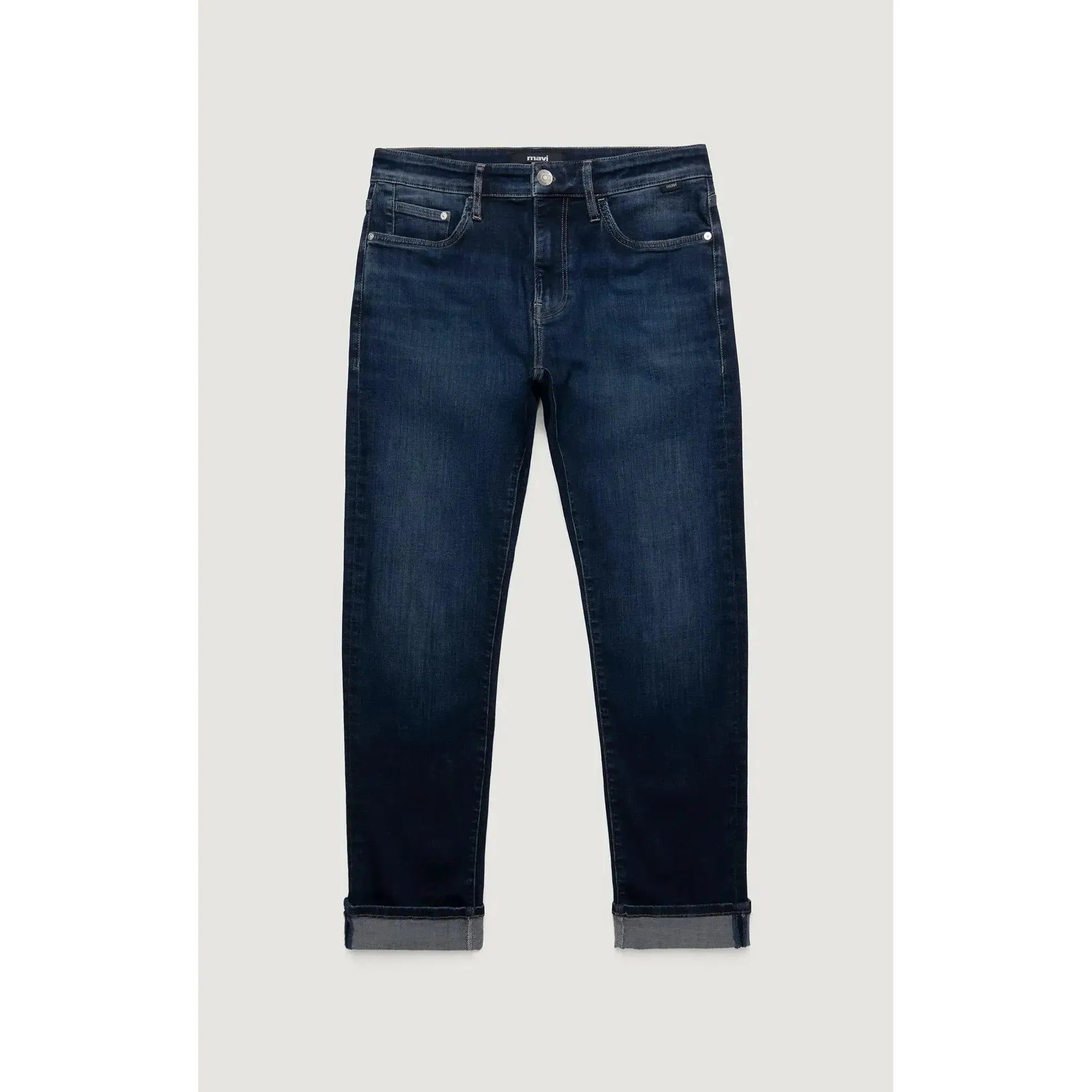 JAKE MIDNIGHT BRUSHED FEATHER BLUE-MENS DENIM-MAVI-JB Evans Fashions & Footwear