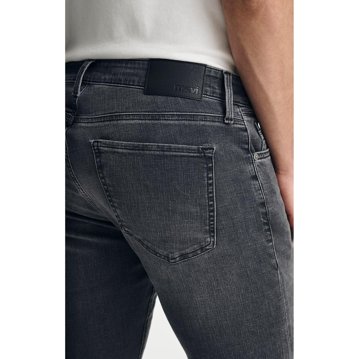 JAKE SMOKE BRUSHED ORGANIC VINTAGE-MENS DENIM-MAVI-JB Evans Fashions & Footwear