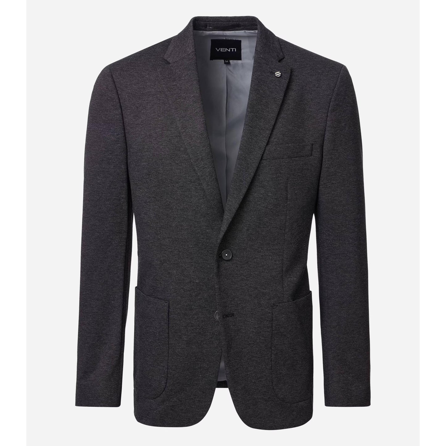 JERSEY STRETCH BLAZER-MENS BLAZERS-VENTI-JB Evans Fashions & Footwear