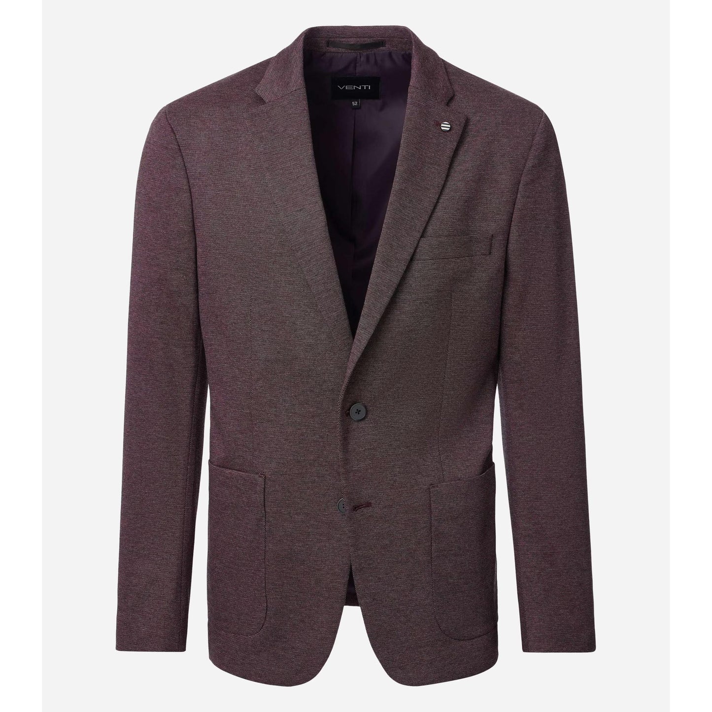 JERSEY STRETCH BLAZER-MENS BLAZERS-VENTI-JB Evans Fashions & Footwear