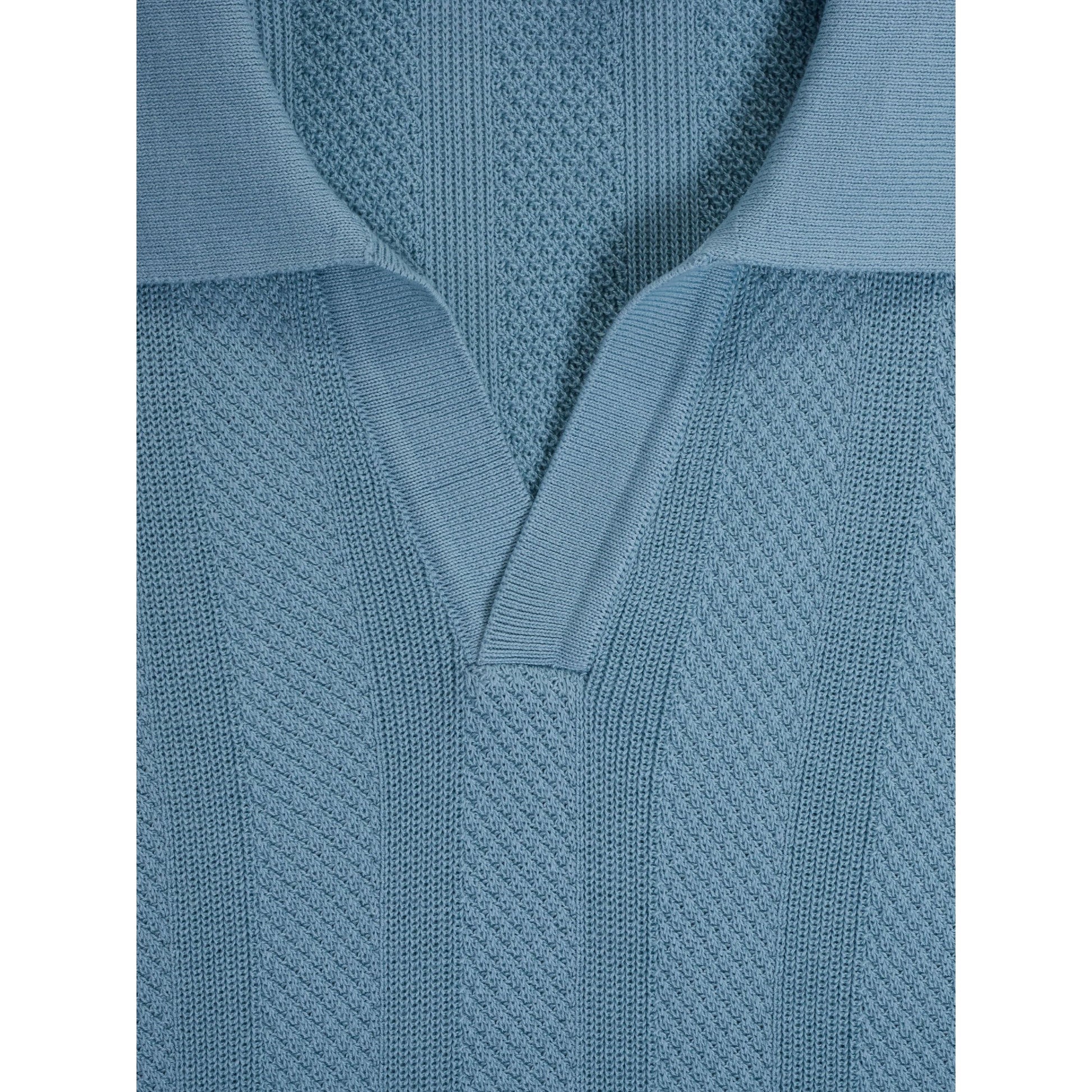 JOHNNY COLLAR KNIT POLO-MENS T-SHIRTS & POLO'S-BUGATCHI-JB Evans Fashions & Footwear