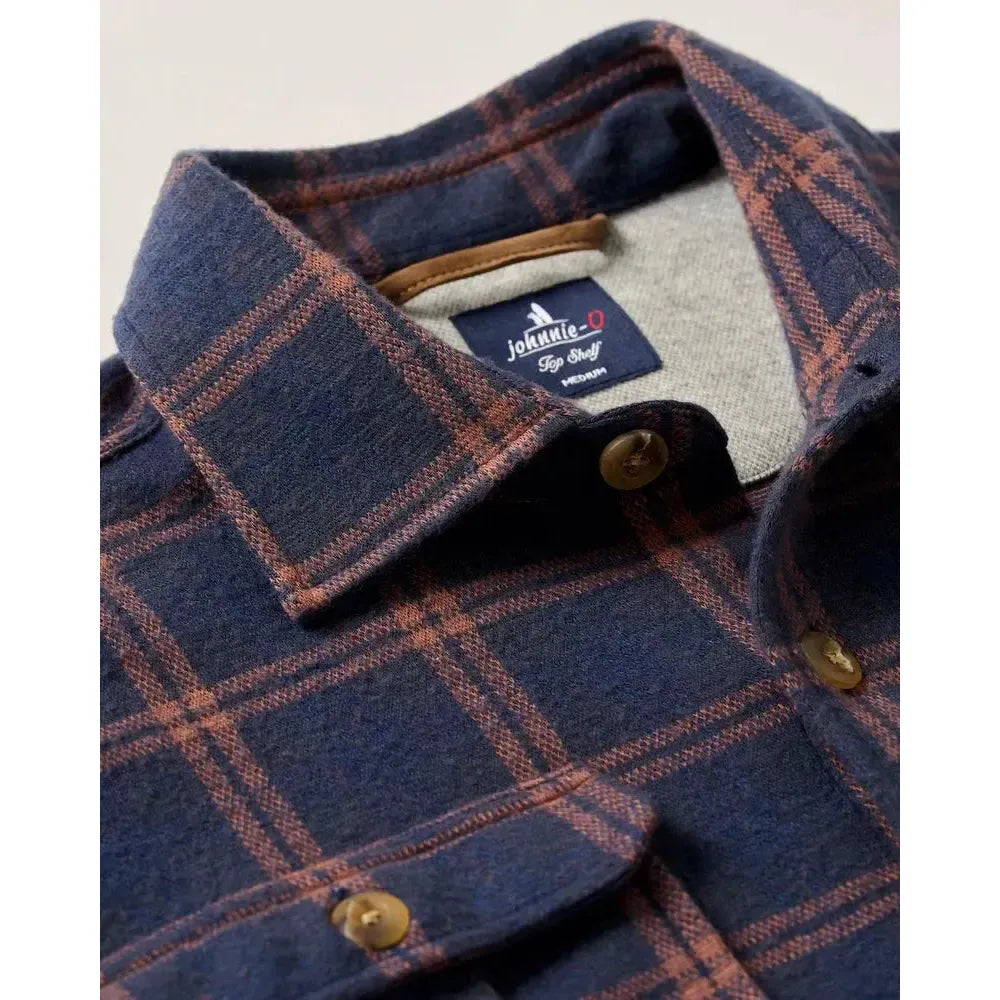 JUDAH FLANNEL-MENS SHIRTS-JOHNNIE-O-JB Evans Fashions & Footwear