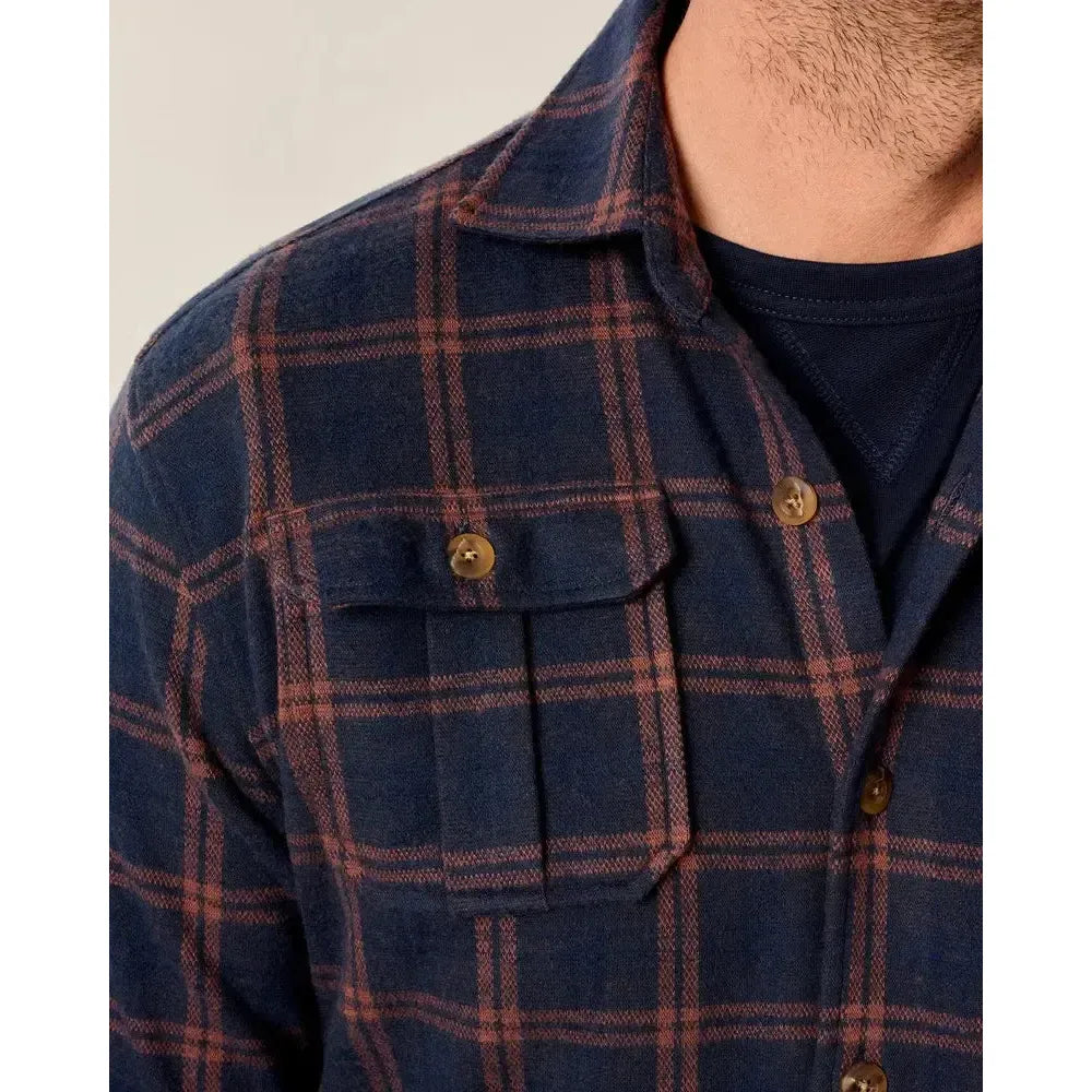 JUDAH FLANNEL-MENS SHIRTS-JOHNNIE-O-JB Evans Fashions & Footwear
