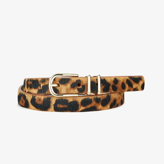 JULANE BELT IN PERSIAN LEOPARD-LADIES ACCESSORIES-BRAVE-JB Evans Fashions & Footwear