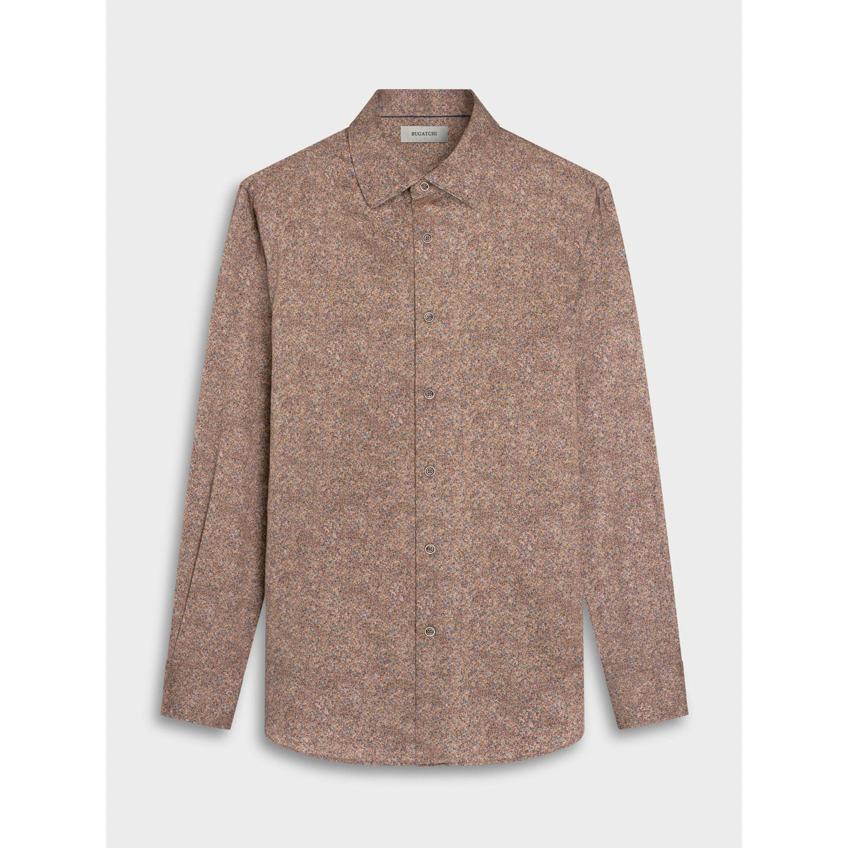 JULIAN WOVEN SHAPED FIT-MENS SHIRTS-BUGATCHI-JB Evans Fashions & Footwear