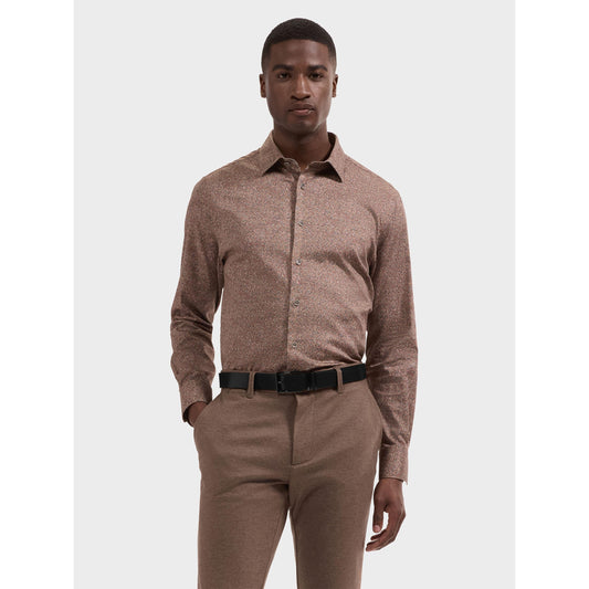 JULIAN WOVEN SHAPED FIT-MENS SHIRTS-BUGATCHI-JB Evans Fashions & Footwear