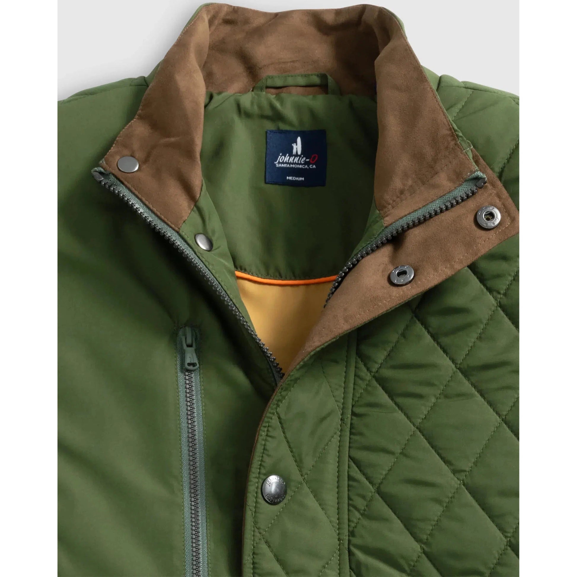 JUNO QUILTED COAT-MENS LIGHTWEIGHT COATS & JACKETS-JOHNNIE-O-JB Evans Fashions & Footwear