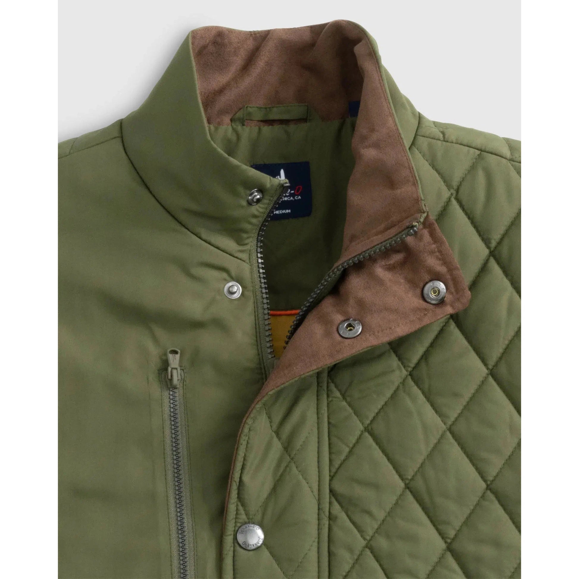 JUNO QUILTED COAT-MENS LIGHTWEIGHT COATS & JACKETS-JOHNNIE-O-JB Evans Fashions & Footwear