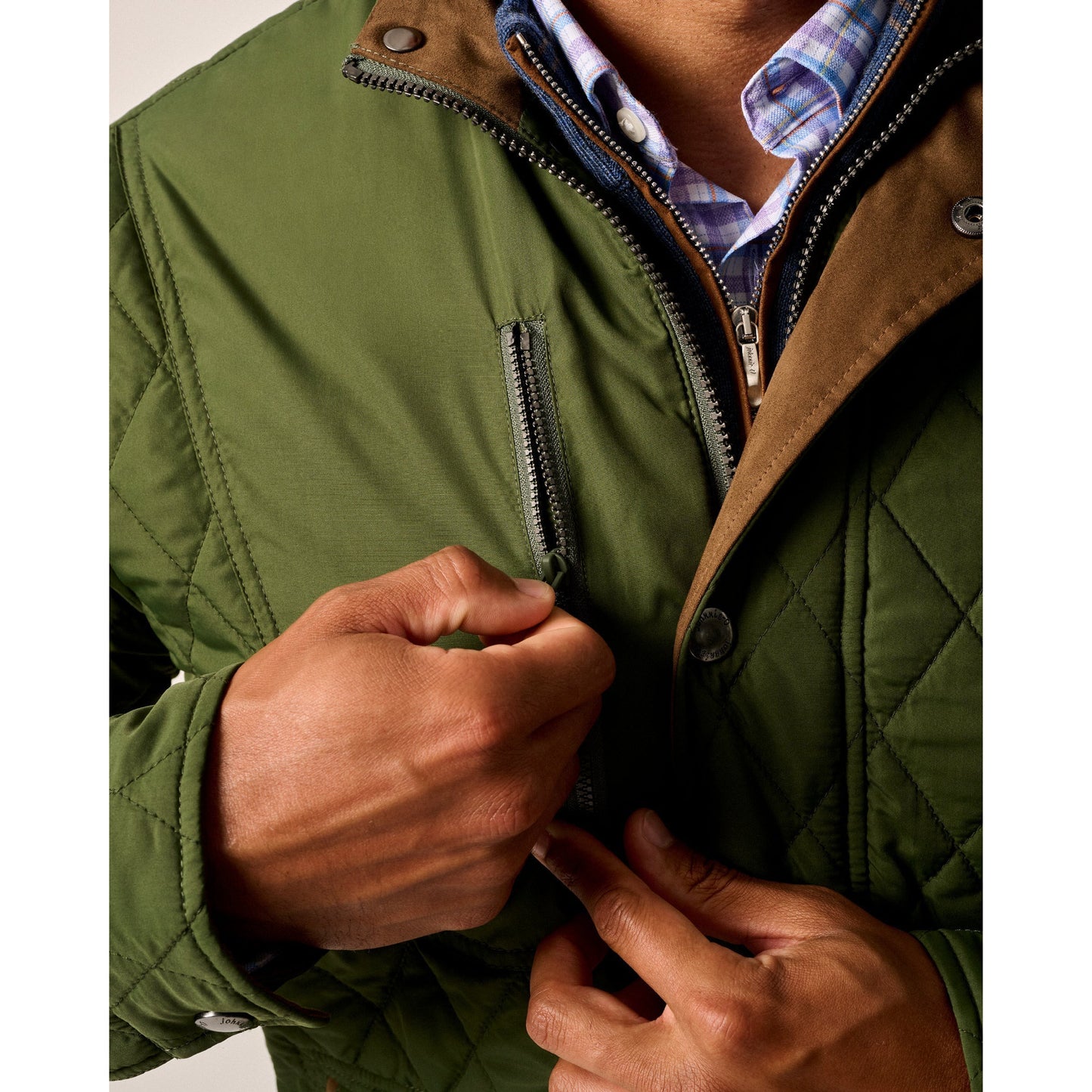 JUNO QUILTED COAT-MENS LIGHTWEIGHT COATS & JACKETS-JOHNNIE-O-JB Evans Fashions & Footwear